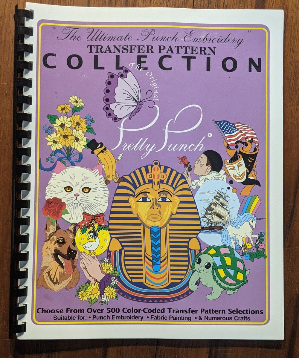Ultimate Punch Embroidery Transfer Pattern Collection Book